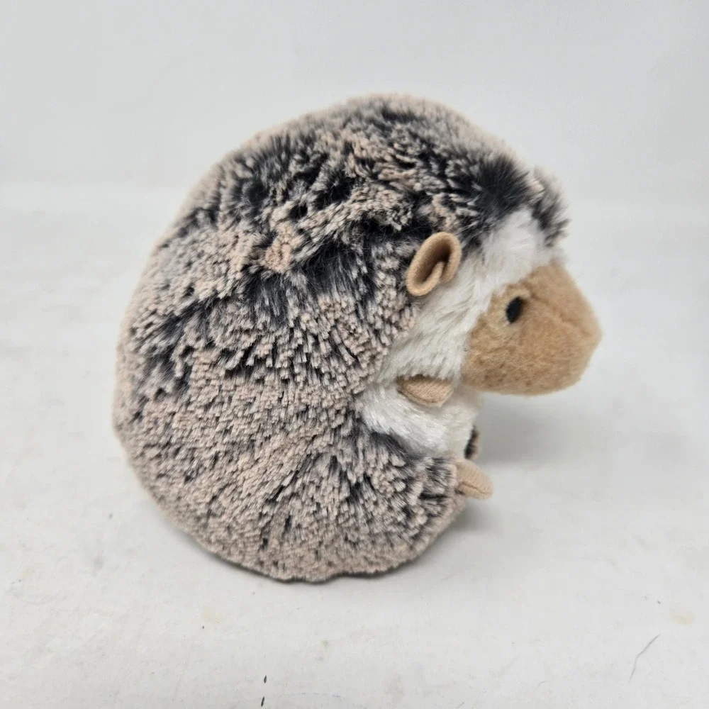 Douglas Spunky Hedgehog Plush Stuffed Animal Salt and Pepper Gray Tan‎ 4101